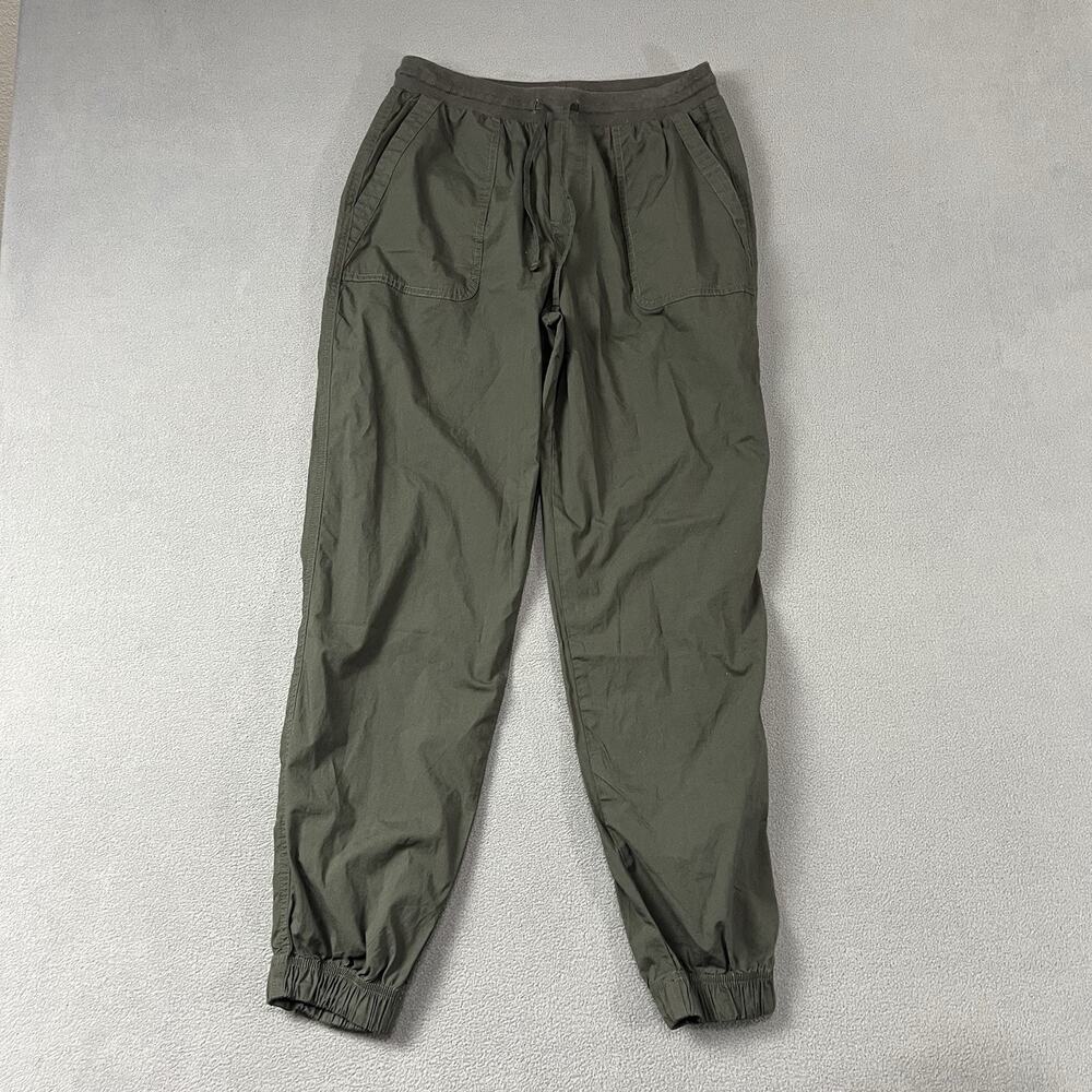 Pact Pants Women’s Medium Gray Organic Cotton Joggers Pockets Casual